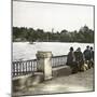 Madrid (Spain), Pond in Buen Retiro-Leon, Levy et Fils-Mounted Photographic Print