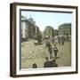 Madrid (Spain), Puerta Del Sol, Circa 1885-1890-Leon, Levy et Fils-Framed Photographic Print