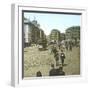 Madrid (Spain), Puerta Del Sol, Circa 1885-1890-Leon, Levy et Fils-Framed Photographic Print