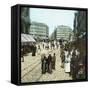 Madrid (Spain), Puerta Del Sol, Circa 1885-1890-Leon, Levy et Fils-Framed Stretched Canvas