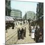 Madrid (Spain), Puerta Del Sol, Circa 1885-1890-Leon, Levy et Fils-Mounted Photographic Print