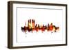 Madrid Spain Skyline-Michael Tompsett-Framed Premium Giclee Print