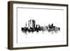 Madrid Spain Skyline-Michael Tompsett-Framed Premium Giclee Print