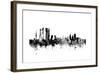 Madrid Spain Skyline-Michael Tompsett-Framed Art Print