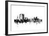 Madrid Spain Skyline-Michael Tompsett-Framed Art Print