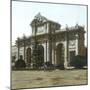 Madrid (Spain), the Alcala Gate, Circa 1885-1890-Leon, Levy et Fils-Mounted Photographic Print