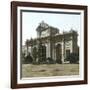 Madrid (Spain), the Alcala Gate, Circa 1885-1890-Leon, Levy et Fils-Framed Photographic Print