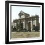 Madrid (Spain), the Alcala Gate, Circa 1885-1890-Leon, Levy et Fils-Framed Photographic Print