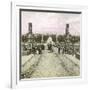 Madrid (Spain), the Bridge and the Tolèdo Gate, in the Background, Circa 1885-1890-Leon, Levy et Fils-Framed Photographic Print