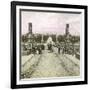 Madrid (Spain), the Bridge and the Tolèdo Gate, in the Background, Circa 1885-1890-Leon, Levy et Fils-Framed Photographic Print