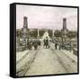 Madrid (Spain), the Bridge and the Tolèdo Gate, in the Background, Circa 1885-1890-Leon, Levy et Fils-Framed Stretched Canvas