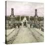 Madrid (Spain), the Bridge and the Tolèdo Gate, in the Background, Circa 1885-1890-Leon, Levy et Fils-Stretched Canvas