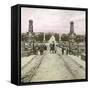 Madrid (Spain), the Bridge and the Tolèdo Gate, in the Background, Circa 1885-1890-Leon, Levy et Fils-Framed Stretched Canvas