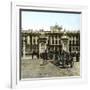 Madrid (Spain), the Entrance to the Chateau-Leon, Levy et Fils-Framed Photographic Print