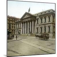 Madrid (Spain), the Palace of the Cortès, Chamber of the Deputies (N, Pascual, Architect, 1850)-Leon, Levy et Fils-Mounted Photographic Print