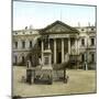 Madrid (Spain), the Palace of the Cortes, Statue of the Spanish Writer Cervantes (1547-1616)-Leon, Levy et Fils-Mounted Photographic Print