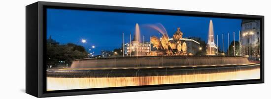 Madrid Spain-null-Framed Stretched Canvas