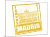 Madrid Stamp-radubalint-Mounted Art Print