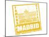 Madrid Stamp-radubalint-Mounted Art Print