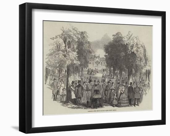 Madrid, the Buen Retiro-null-Framed Giclee Print