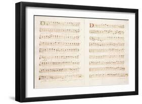 Madrigals 1606-Giulio Licinio-Framed Giclee Print