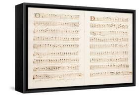 Madrigals 1606-Giulio Licinio-Framed Stretched Canvas