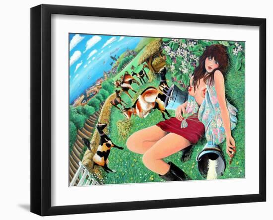 Mae Rose-Cottage Daydreams Her Erotic Fantasies, 2005-Tony Todd-Framed Giclee Print