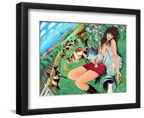 Mae Rose-Cottage Daydreams Her Erotic Fantasies, 2005-Tony Todd-Framed Premium Giclee Print