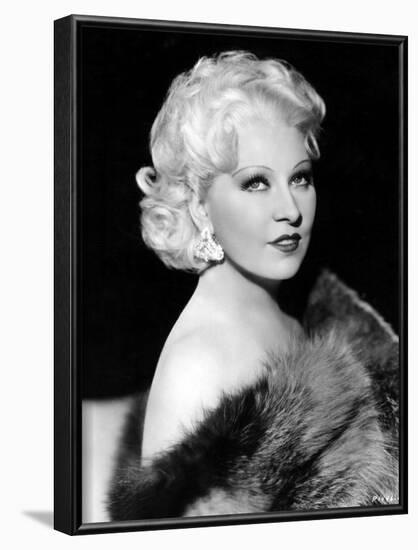 Mae West, 1936-null-Framed Photo