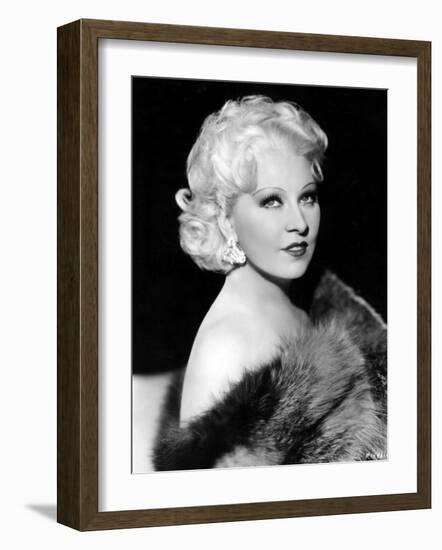 Mae West, 1936-null-Framed Photo