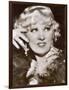 Mae West American Film Actress and Sex Symbol-null-Framed Photographic Print