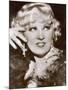 Mae West American Film Actress and Sex Symbol-null-Mounted Photographic Print