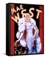 Mae West: Poster-null-Framed Stretched Canvas