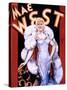 Mae West: Poster-null-Stretched Canvas