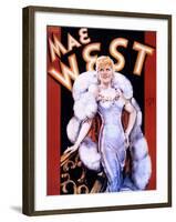 Mae West: Poster-null-Framed Giclee Print