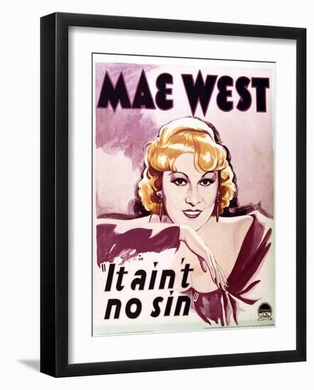 Mae West-null-Framed Photo