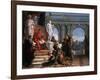 Maecenas Presenting the Arts to Augustus, 1743-Giovanni Battista Tiepolo-Framed Giclee Print