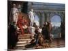 Maecenas Presenting the Arts to Augustus, 1743-Giovanni Battista Tiepolo-Mounted Giclee Print