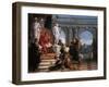 Maecenas Presenting the Arts to Augustus, 1743-Giovanni Battista Tiepolo-Framed Giclee Print