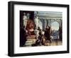 Maecenas Presents the Arts to Augustus-Giovanni Battista Tiepolo-Framed Giclee Print