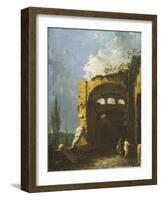 Maecenas' Villa, Tivoli-Richard Wilson-Framed Giclee Print