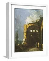 Maecenas' Villa, Tivoli-Richard Wilson-Framed Giclee Print
