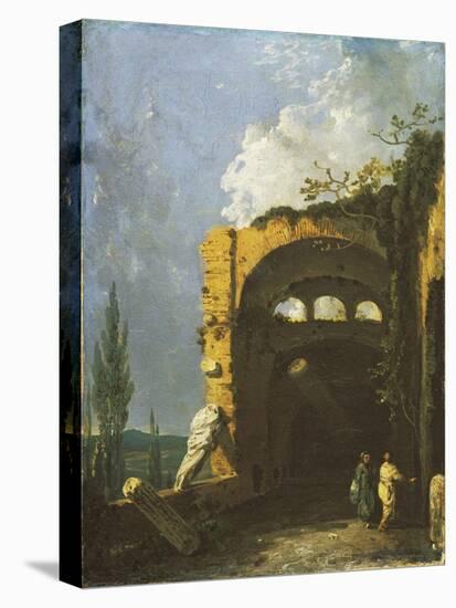 Maecenas' Villa, Tivoli-Richard Wilson-Stretched Canvas