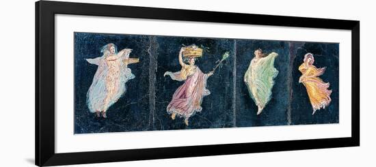 Maenads and Dancing Girls, C. 1-37-null-Framed Art Print