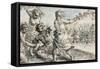 Maenads Beating Pentheus, Early 17th Century-Crispin I De Passe-Framed Stretched Canvas