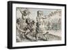 Maenads Beating Pentheus, Early 17th Century-Crispin I De Passe-Framed Giclee Print