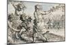 Maenads Beating Pentheus, Early 17th Century-Crispin I De Passe-Mounted Giclee Print