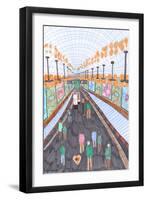 Märkisches Museum Ubahn, 2017-Charlotte Orr-Framed Premium Giclee Print