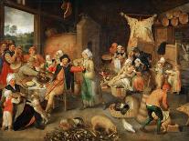 The Massacre of the Innocents (Panel)-Maerten van Cleve-Giclee Print