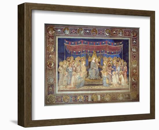 Maestà, 1315-1321-Simone Di Martini-Framed Giclee Print